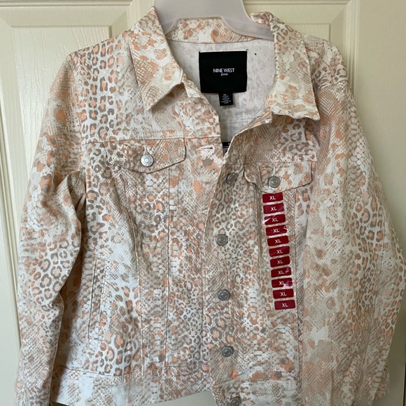 Nine West Jackets & Blazers - Brand new with tag NINE WEST SARA DENIM JACKET #SIZE XL